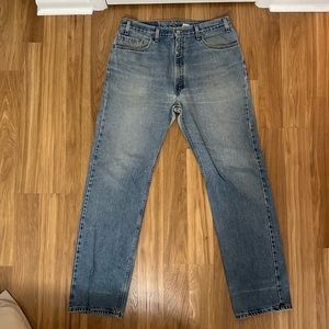 Vintage Levi’s 505 Regular Fit Straight Leg Denim Blue Jeans 38” x 32” 38 x 32